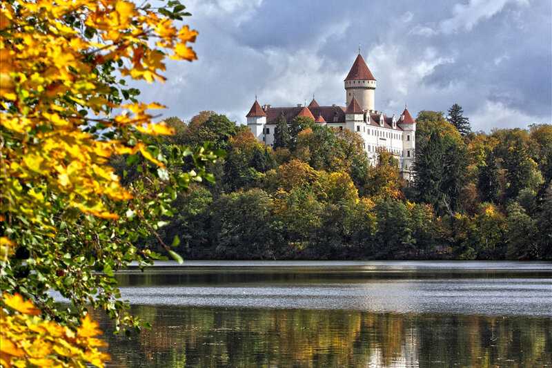 Замок конопиште (konopište) - замки чехии