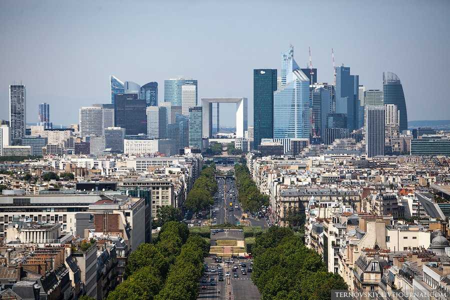 Большая арка дефанс в париже, франция: вариант триумфальной арки