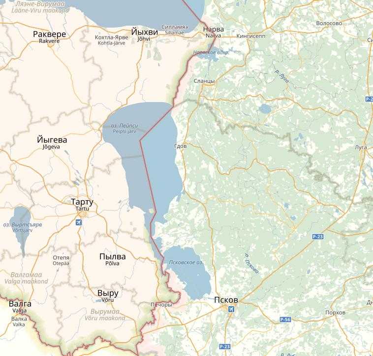 Wikizero - граница латвии и эстонии