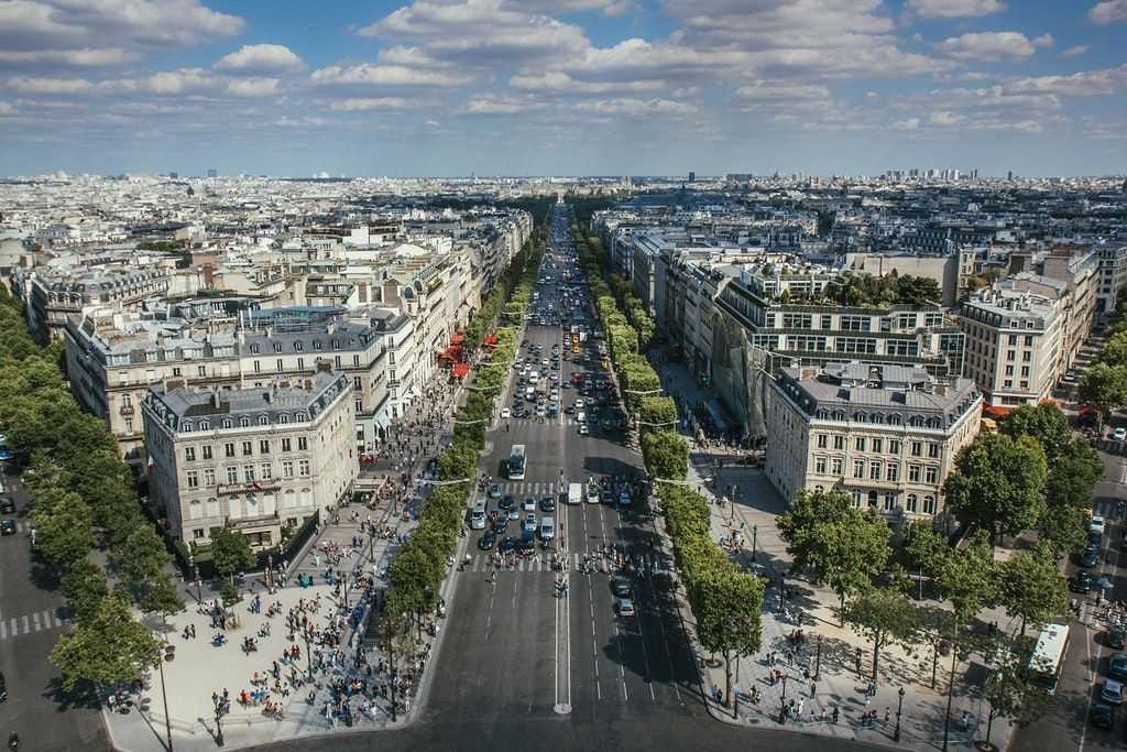Улицы парижа