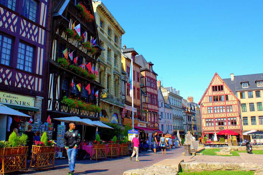 19 достопримечательностей города руан во франции: что посмотреть за один день, красивые места для фотосессии