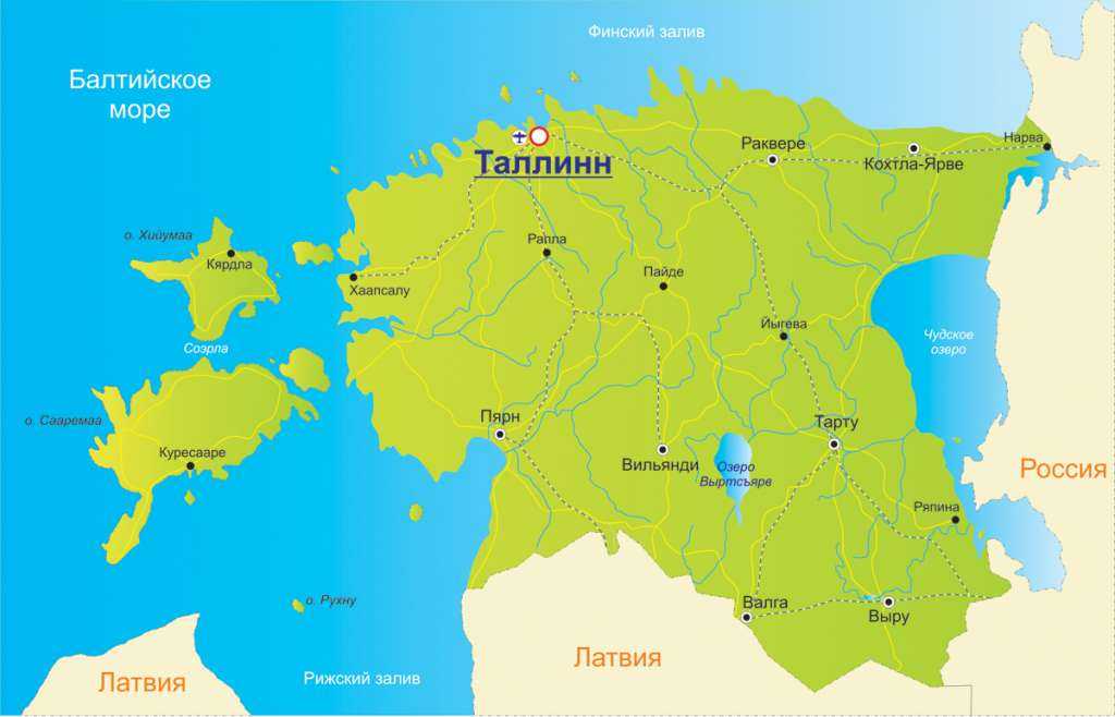 Карты эстонии | большие карты эстонии с возможностью скачать и распечатать
