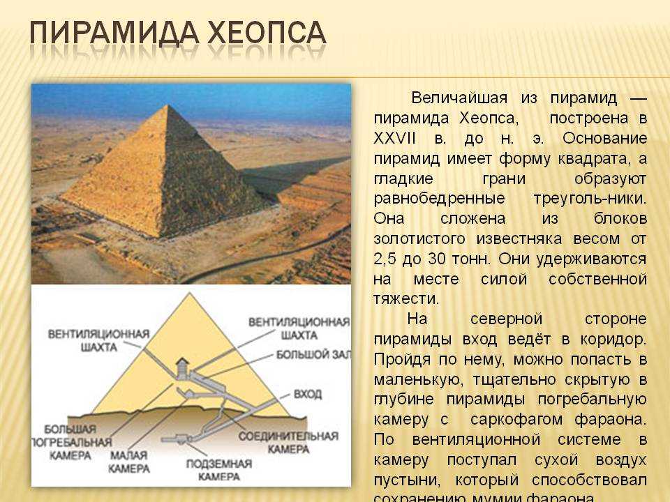 Большая пирамида хеопса