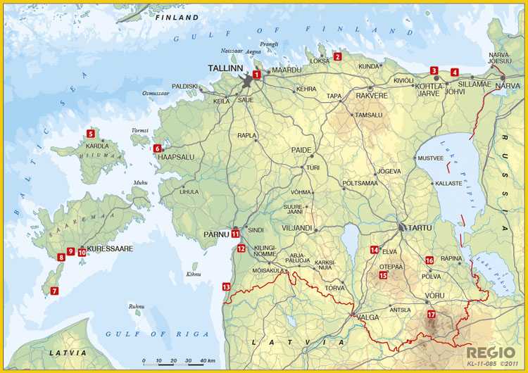 Куда поехать в эстонии? достопримечательности всех интересных мест на карте