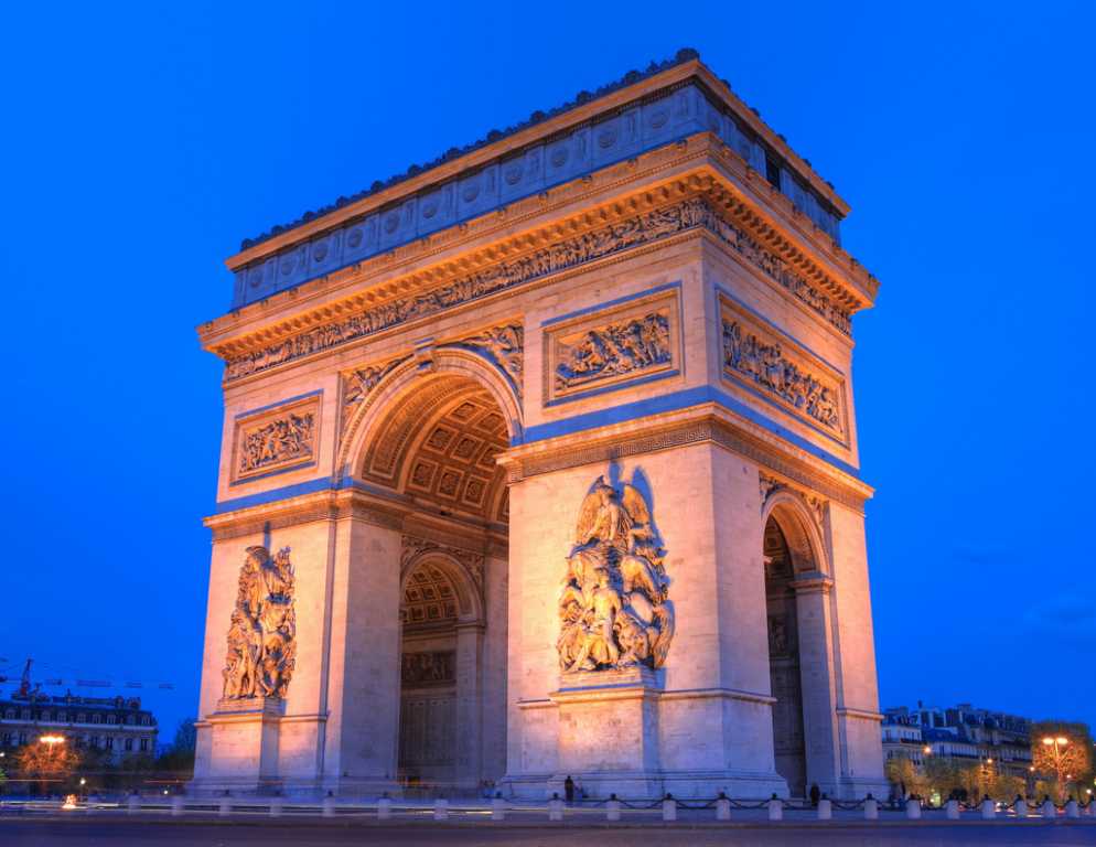 Триумфальная арка в париже - мой отпуск - медиаплатформа миртесен