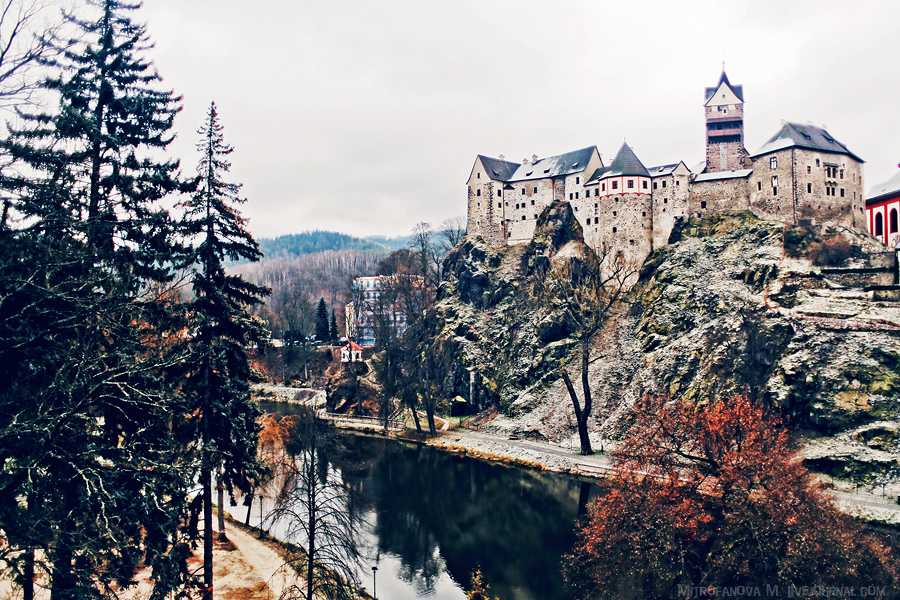 Чехия. замок локет (loket). фото с экскурсии