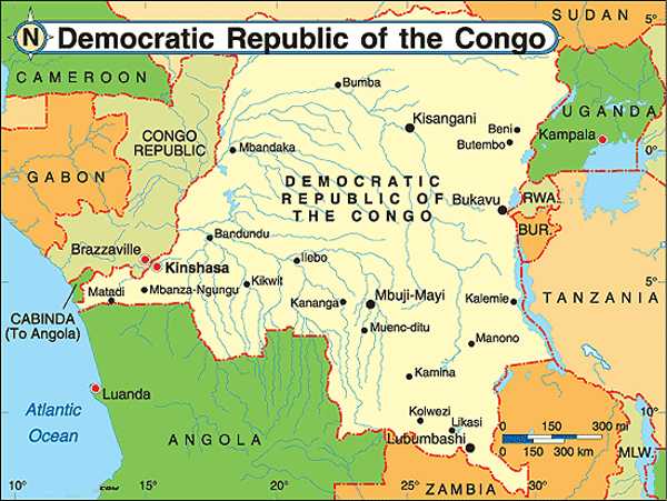 Страны мира - демократическая республика конго: расположение, столица, население, достопримечательности, карта