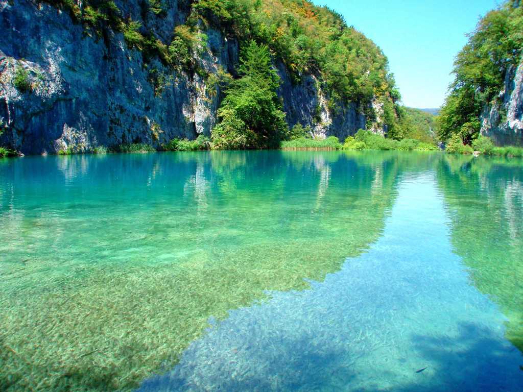 Озера Хорватии: Плитвицкие озера...