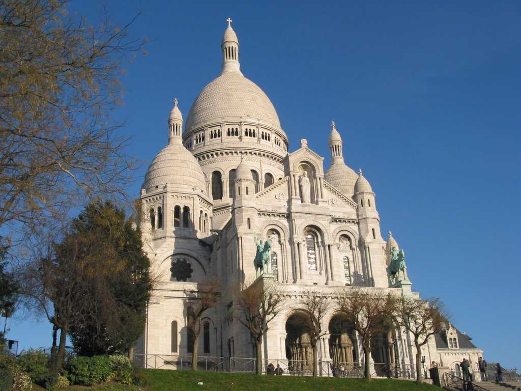Фото базилики Сакре-Кёр в Париже, Франция. Большая галерея качественных и красивых фотографий базилики Сакре-Кёр, которые Вы можете смотреть на нашем сайте...