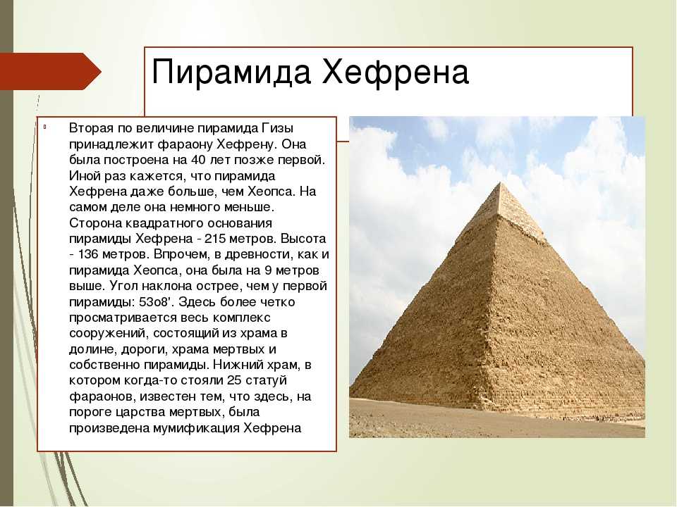 Большая пирамида хеопса