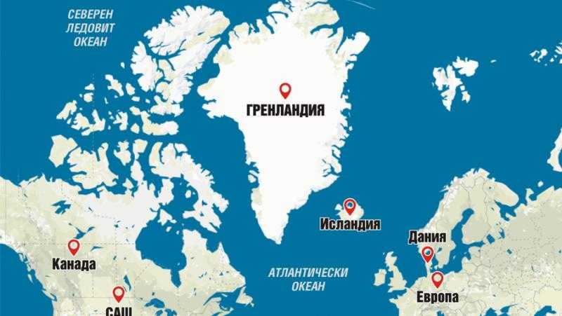 Гренландия остров страна карта фото монеты гренландии