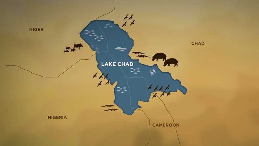 Озеро чад - lake chad