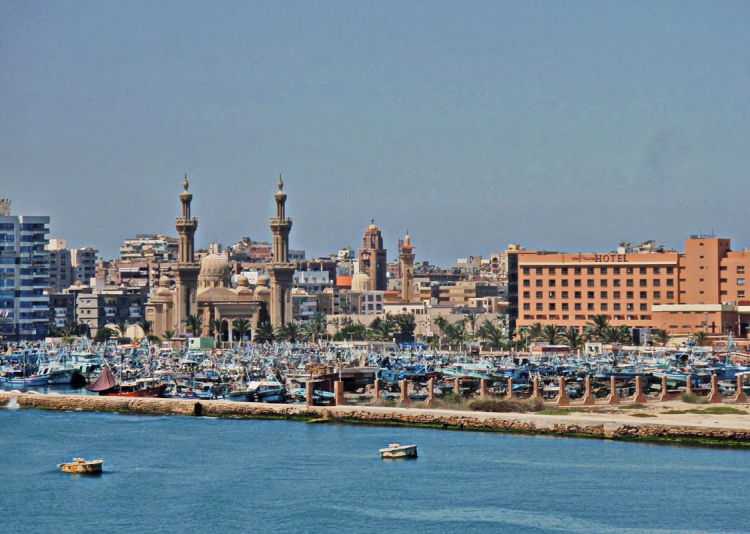 Египетский город порт-саид