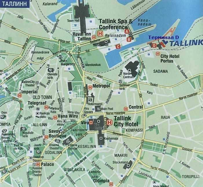 Ратуша и ратушная площадь в таллине - центр городской жизни таллина