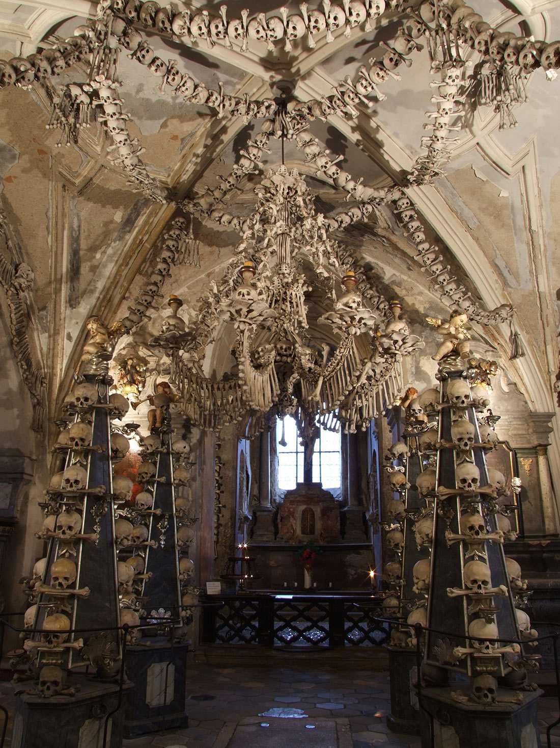 в чехии церковь из человеческих костей