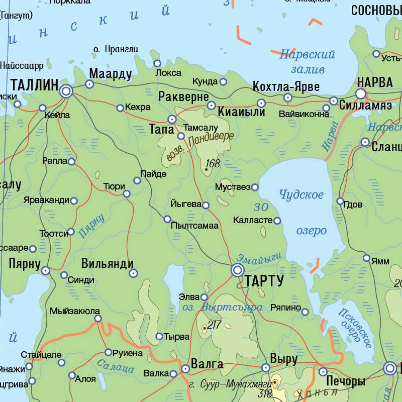 Расположение эстонии на карте мира. краткий анализ особенностей республики