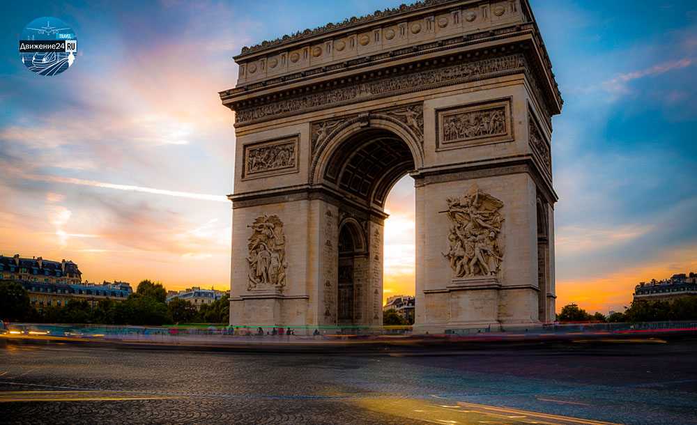 Триумфальная арка в париже: история, описание, фото