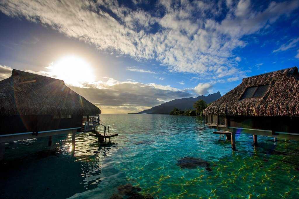 Бора-бора. классический райский уголок французской полинезии