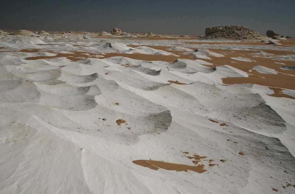 Пустыня белых песков в нью-мексико