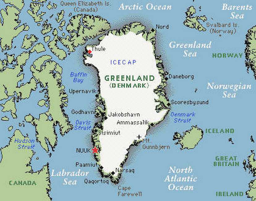 Гренландия остров страна карта фото монеты гренландии