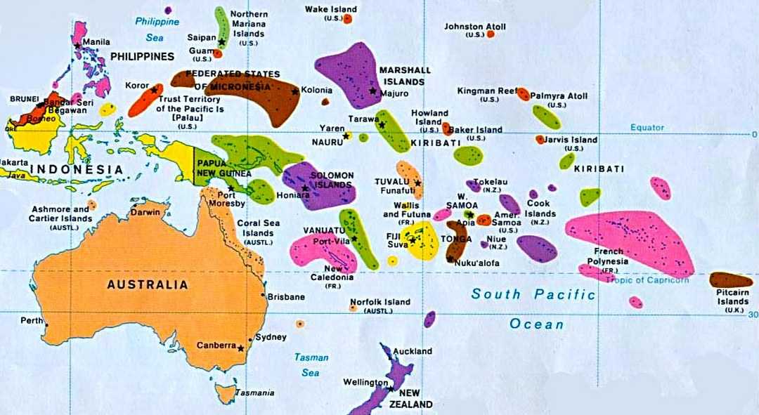 Французская полинезия - таити - бора бора - раиатеа - муреа