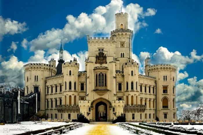 10 самых красивых замков чехии + точки на карте и фото