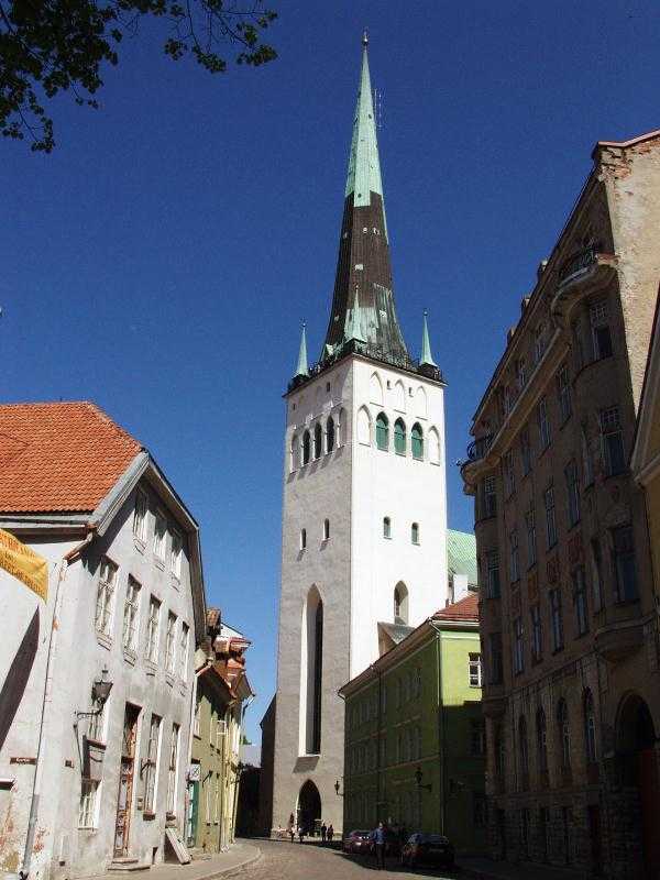 Церковь Олевисте — одно из самых интересных зданий Таллина. В средние века на территории всего европейского пространства не наблюдалось зданий, равных ей по высоте.