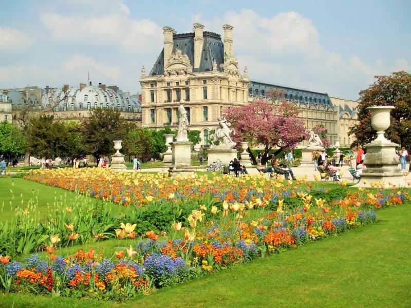 Сад тюильри – парковая зона в самом сердце парижа