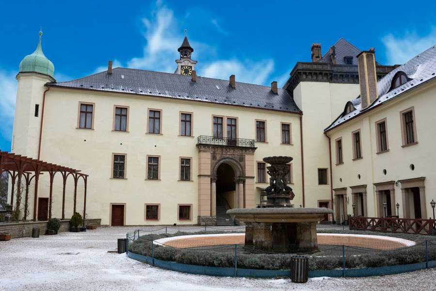 Замок гоуска в чехии