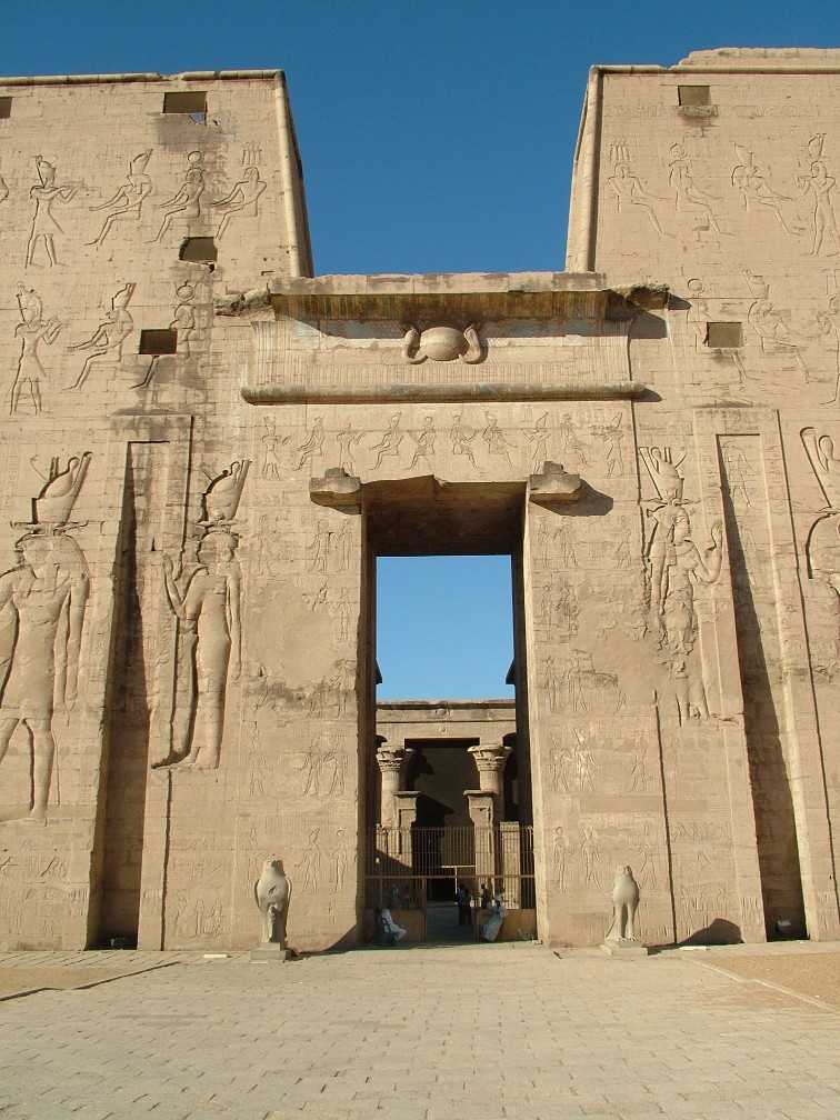 Храм эдфу — египет — планета земля
