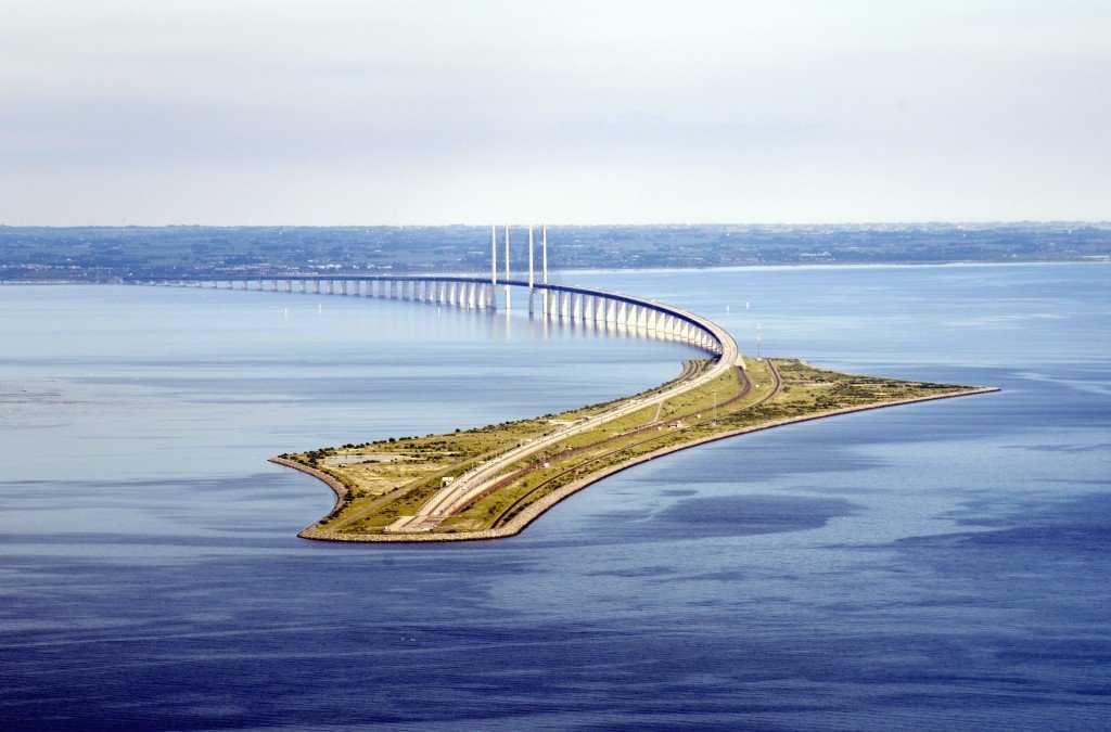 Эресуннский мост-тоннель из копенгагена в мальме: инженерный шедевр европы