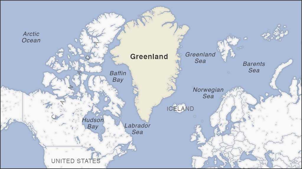 Карты гренландии
