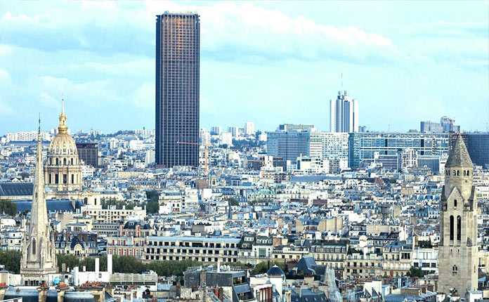 Башня монпарнас в париже