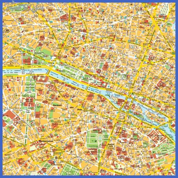 Достопримечательности парижа на карте | paris10.ru: все про париж!