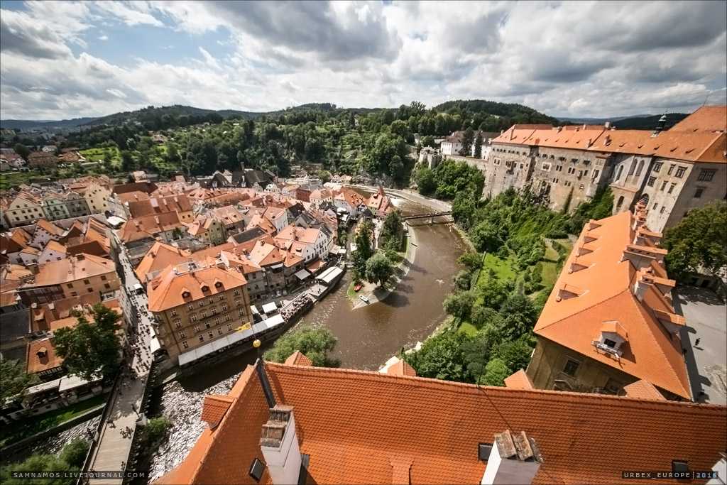 Крумловский замок (zámek český krumlov)