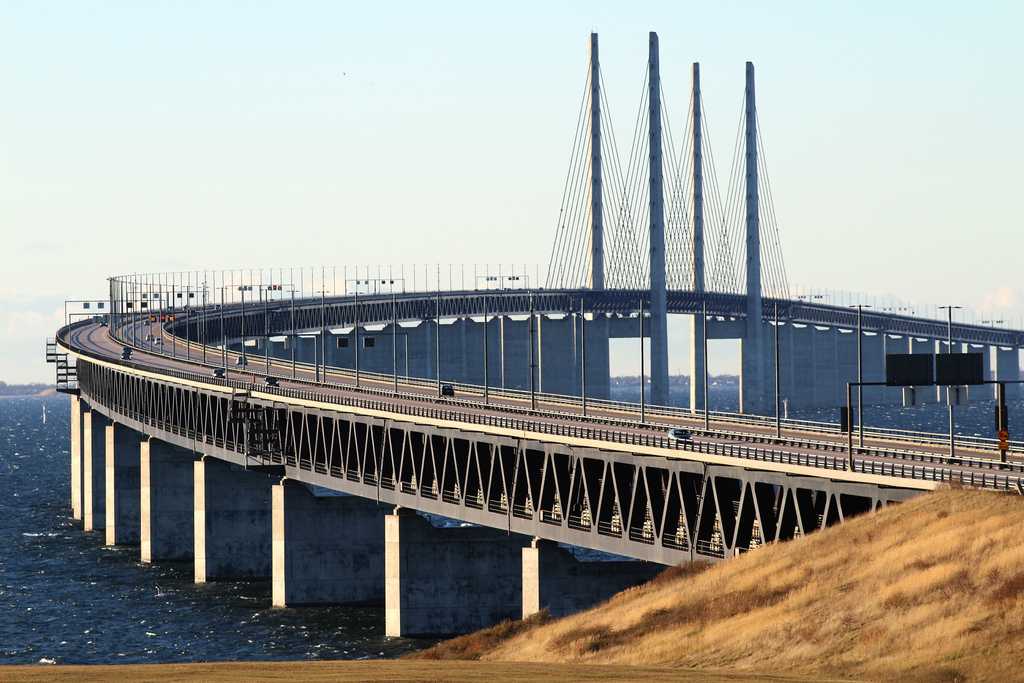 Эресуннский мост — достопримечательности швеции