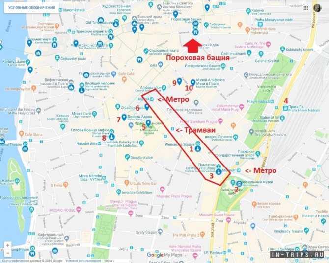 Узнай где находится Вацлавская площадь на карте Праги (С описанием и фотографиями). Вацлавская площадь со спутника