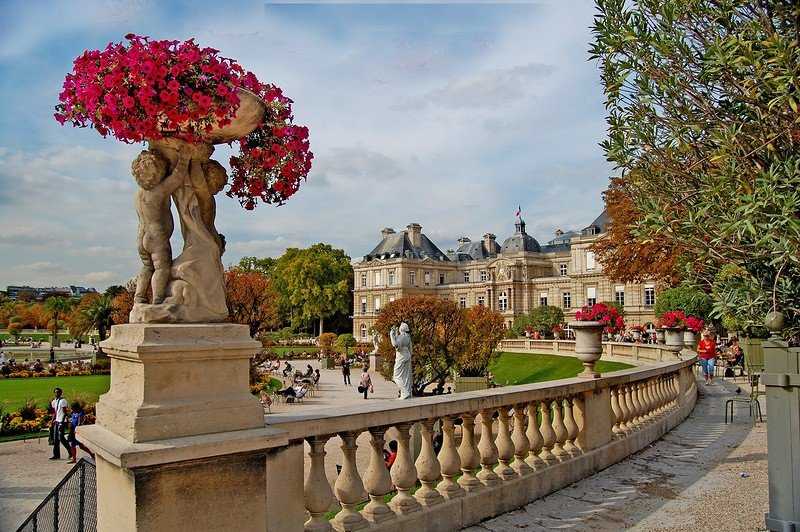 Люксембургский сад. париж, как он есть и будет - geogram.club