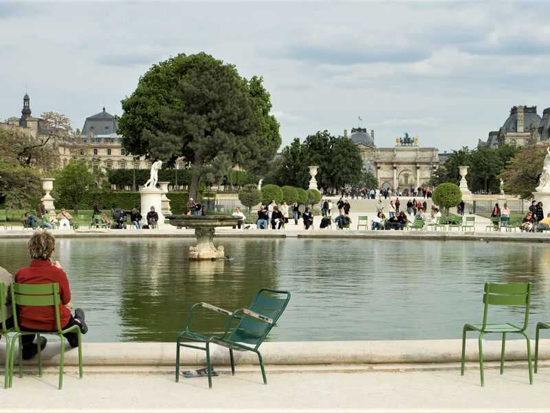 Сад тюильри в париже – le jardin des tuileries: фото парка