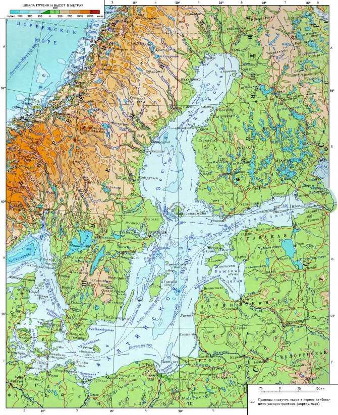 Где находится встреча двух морей на карте мира, северного и балтийского? (сезон 2021)