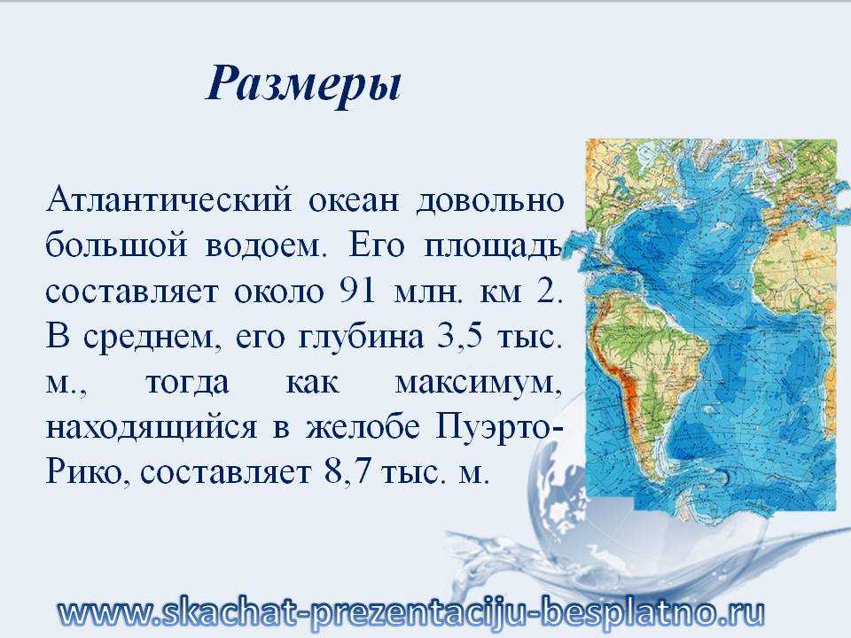 Особенности морей атлантического океана кратко. Глубина Атлантического океана. Атлантический океан проект 2 класс. Моря Атлантического океана на карте.