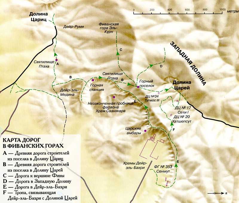 Долина царей в египте, луксор: описание, карта, где находится, фото