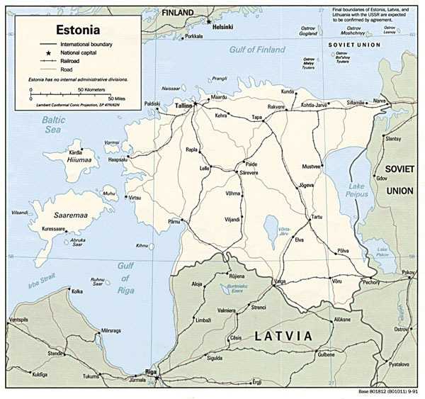 Карта эстонии — наш взгляд на вопрос