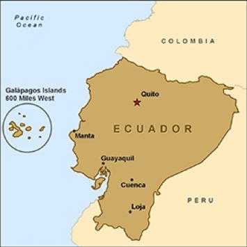 География эквадора - geography of ecuador