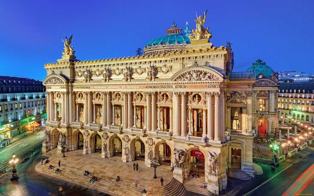 Театры Парижа: Гранд-Опера в Париже...